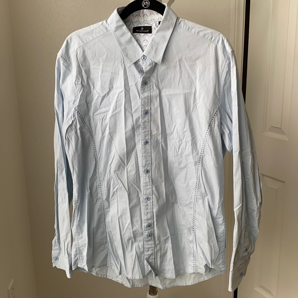 Light Blue Button Down - image 1